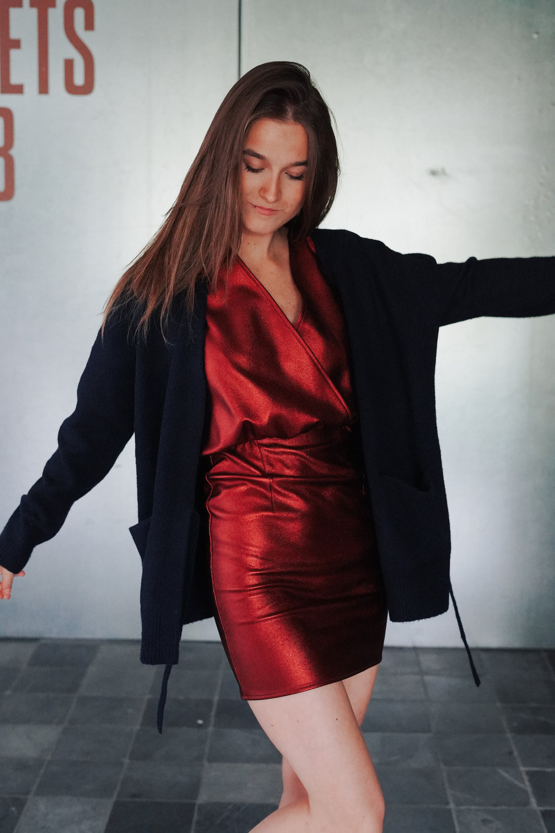 Burgundy Breaker | Party Dress