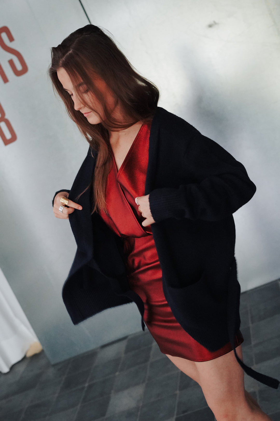 Burgundy Breaker | Party Dress