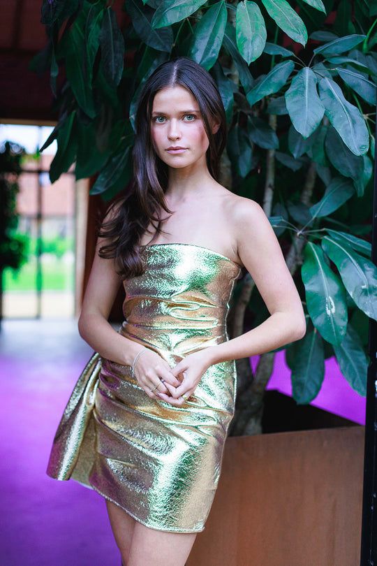 Gold Bomb | Party Dress