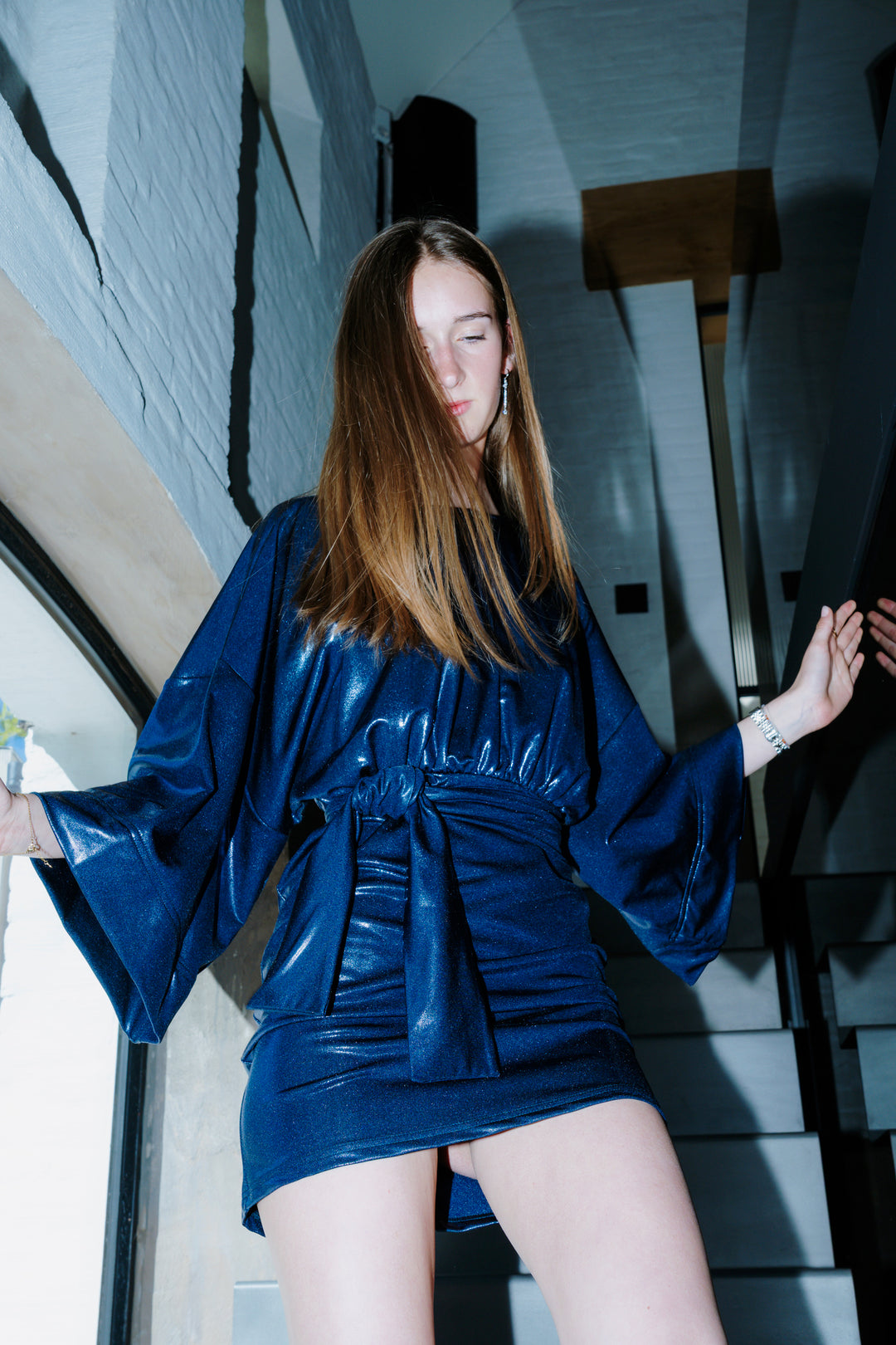 Nightfall Blue I Party Dress