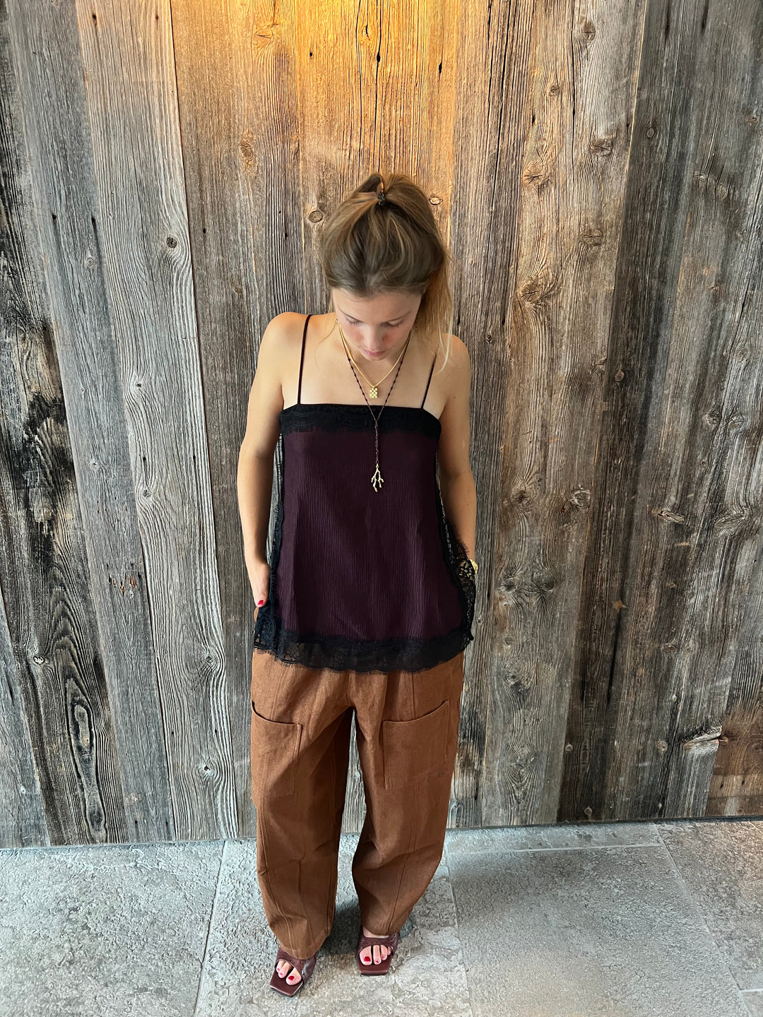 DENIM STUDIO pants