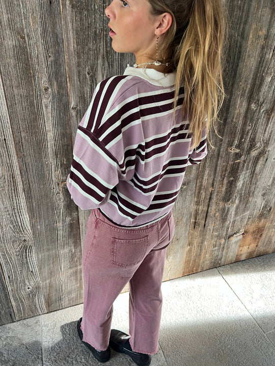 TNS Denim Wide Leg Trouser
