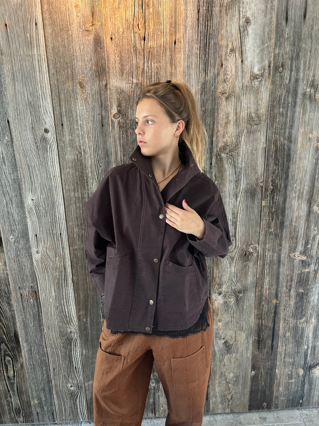EAGLE jacket burgundy