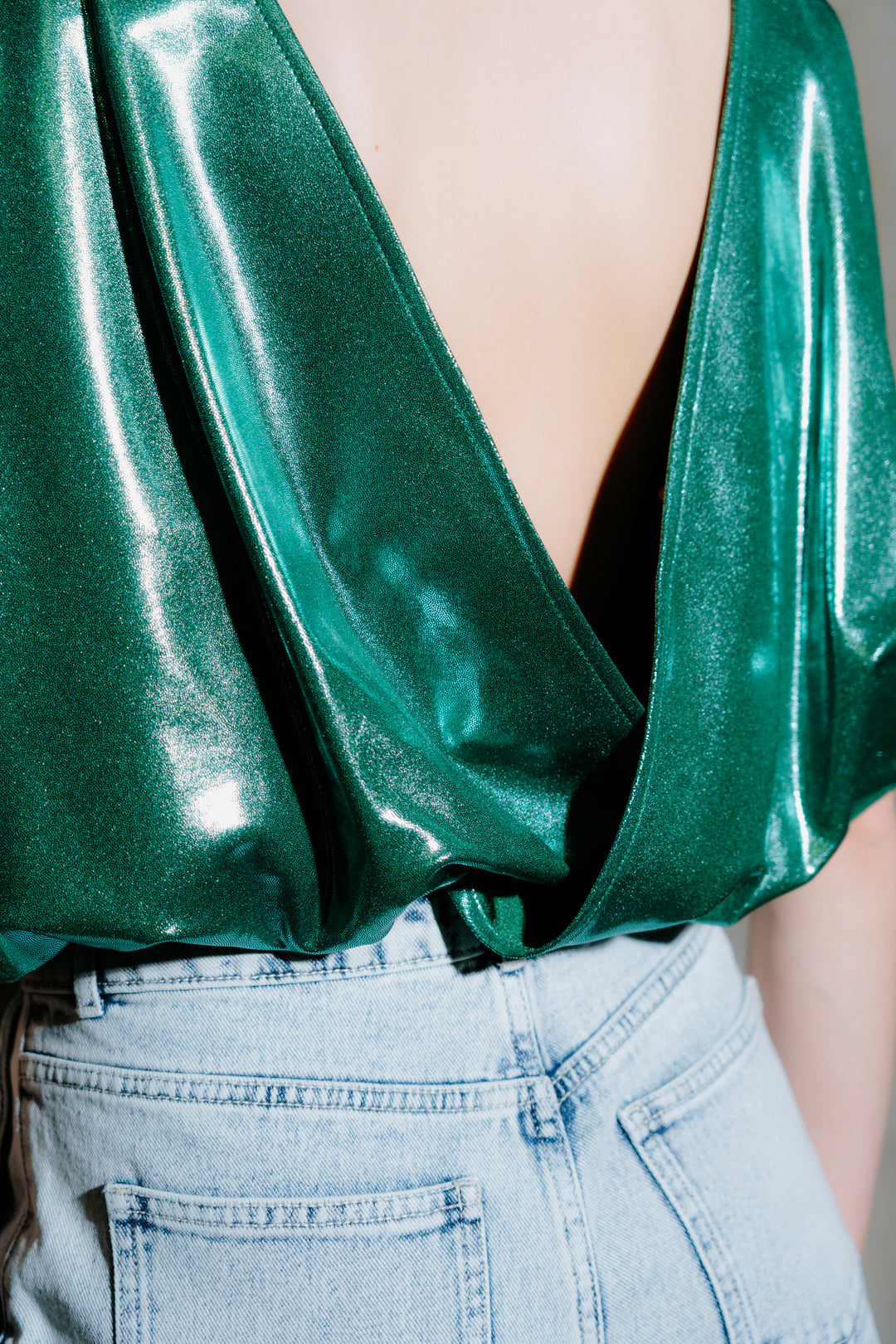 Shine Green | Party Top