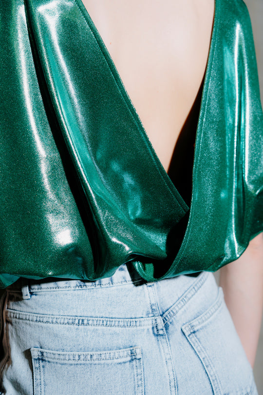 Shine Green | Party Top