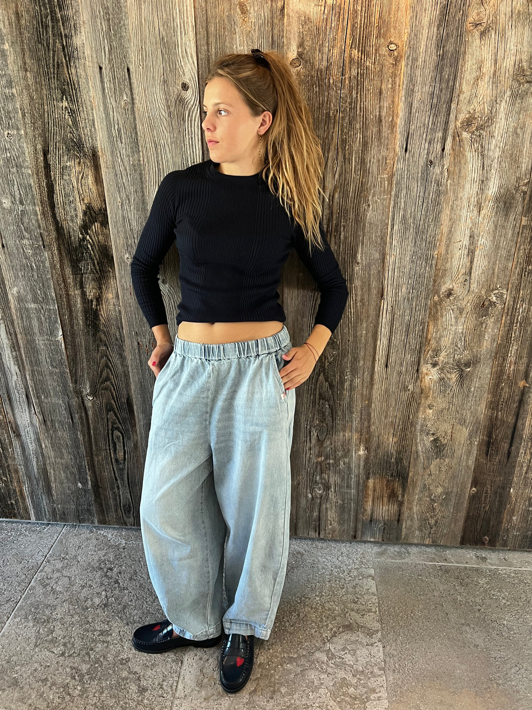 ANEMONE SWEATER navy
