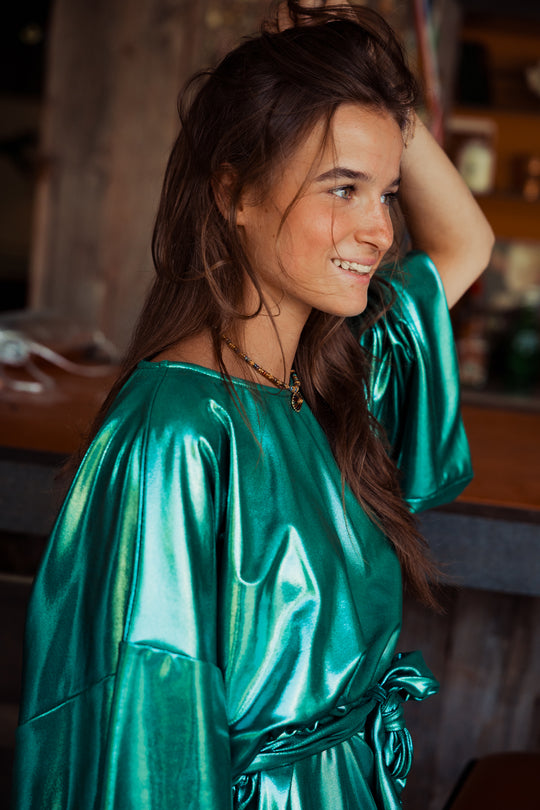 Nightfall Green | Party Dress