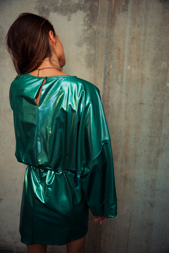 Nightfall Green | Party Dress