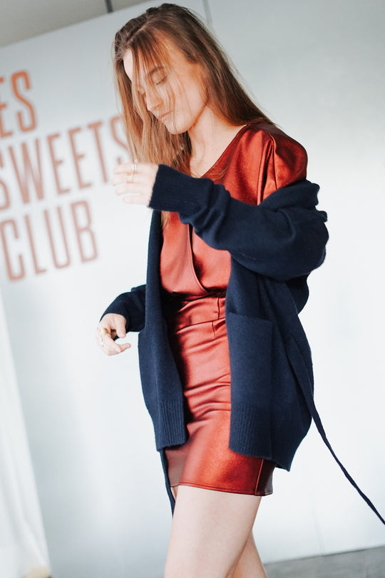 Burgundy Breaker | Party Dress