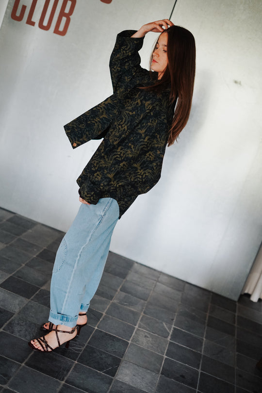 PATCH JEAN light blue