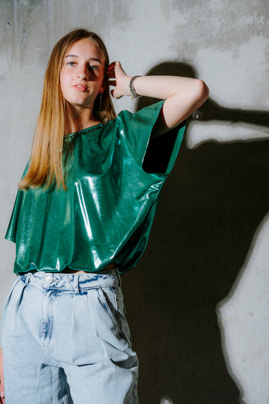 Shine Green | Party Top