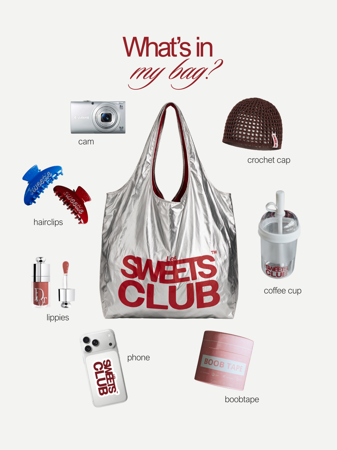 BAG LES SWEETS CLUB