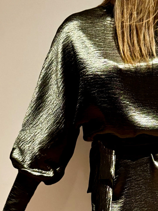 KHAKI RITZ | PARTY DRESS