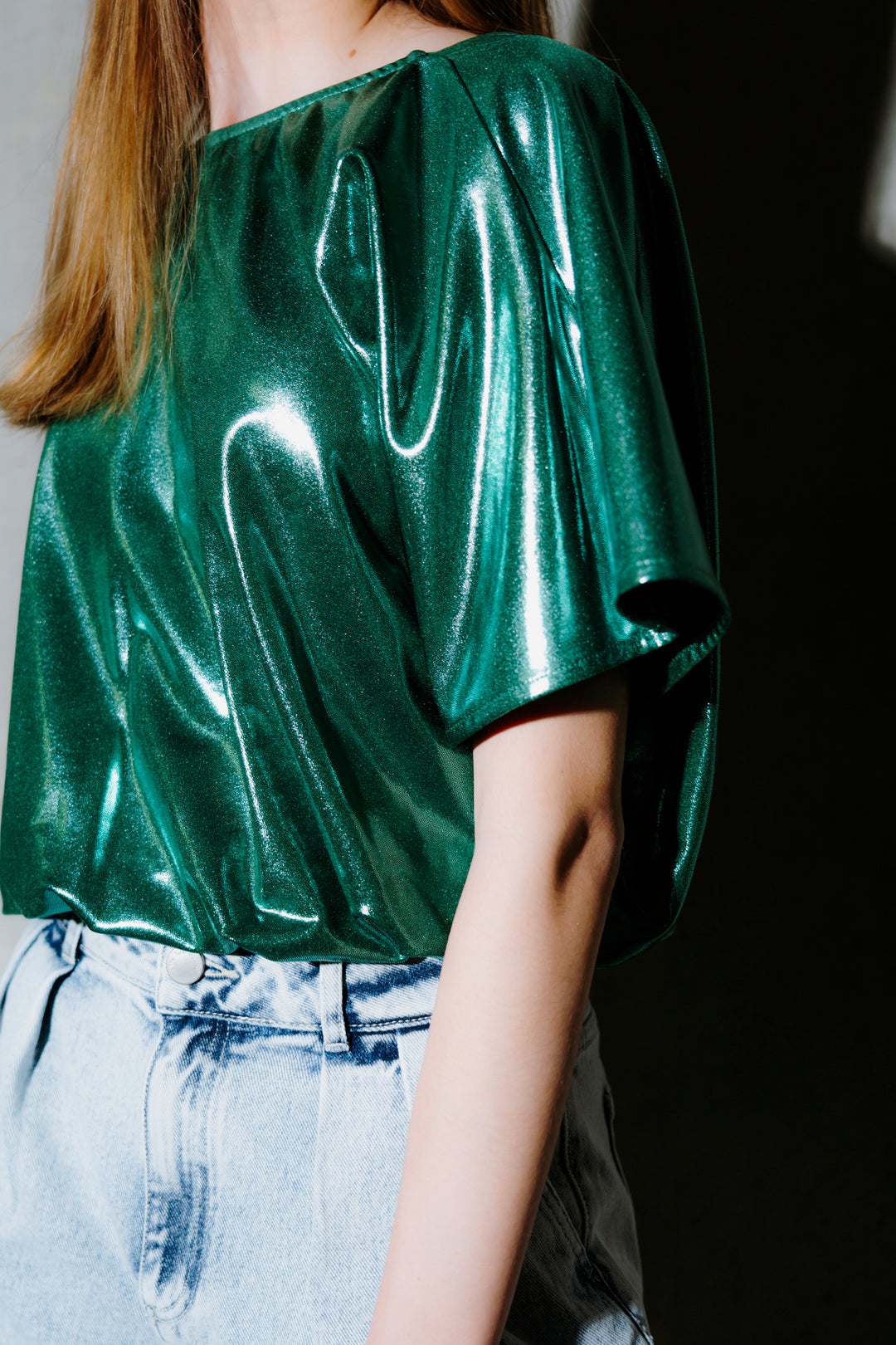 Shine Green | Party Top