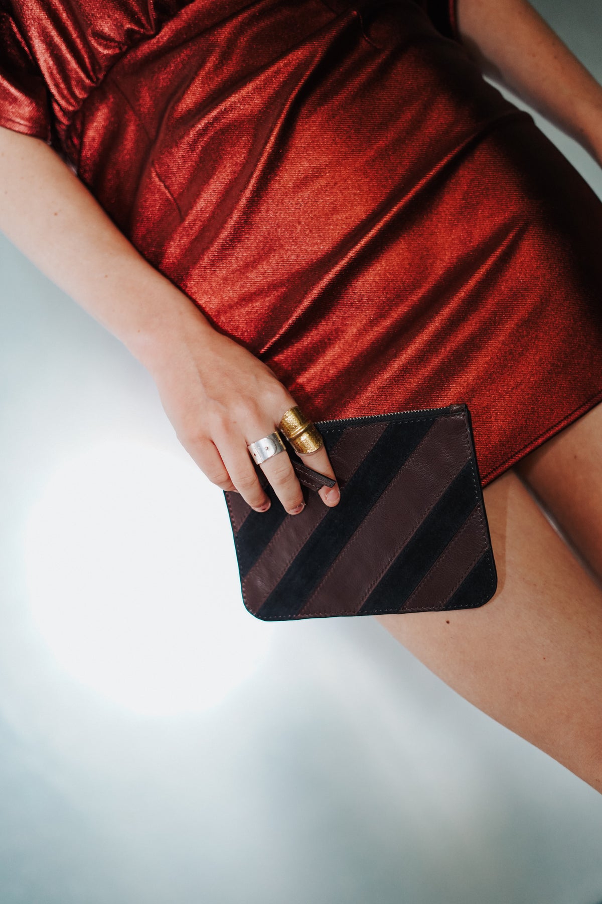 COIN BAG red