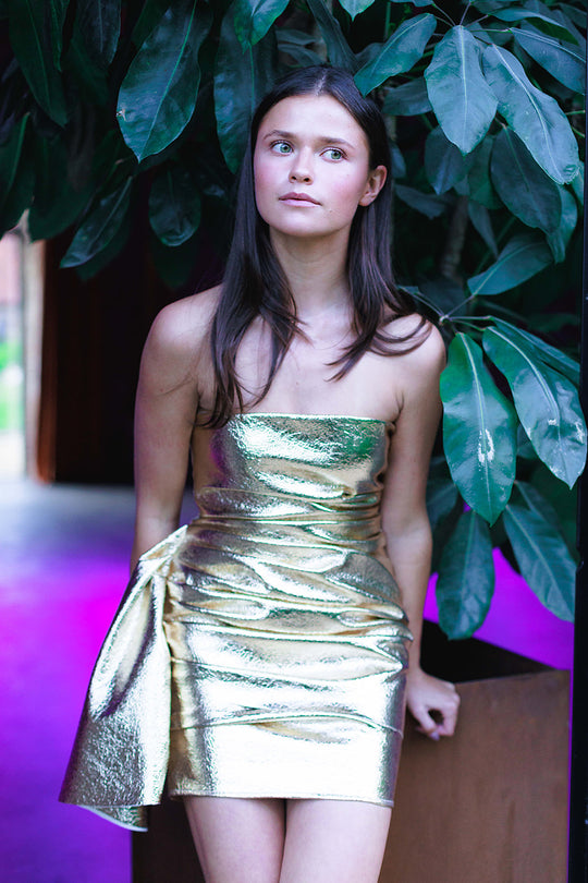 Gold Bomb | Party Dress