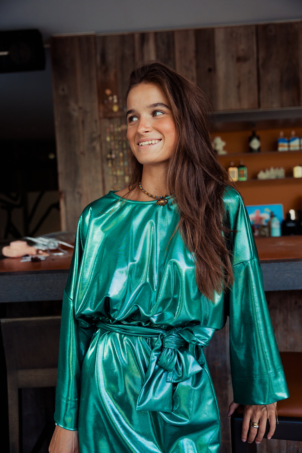 Nightfall Green | Party Dress