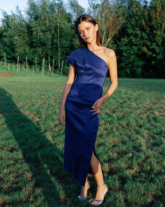 LIRA | ONE SHOULDER TOP
