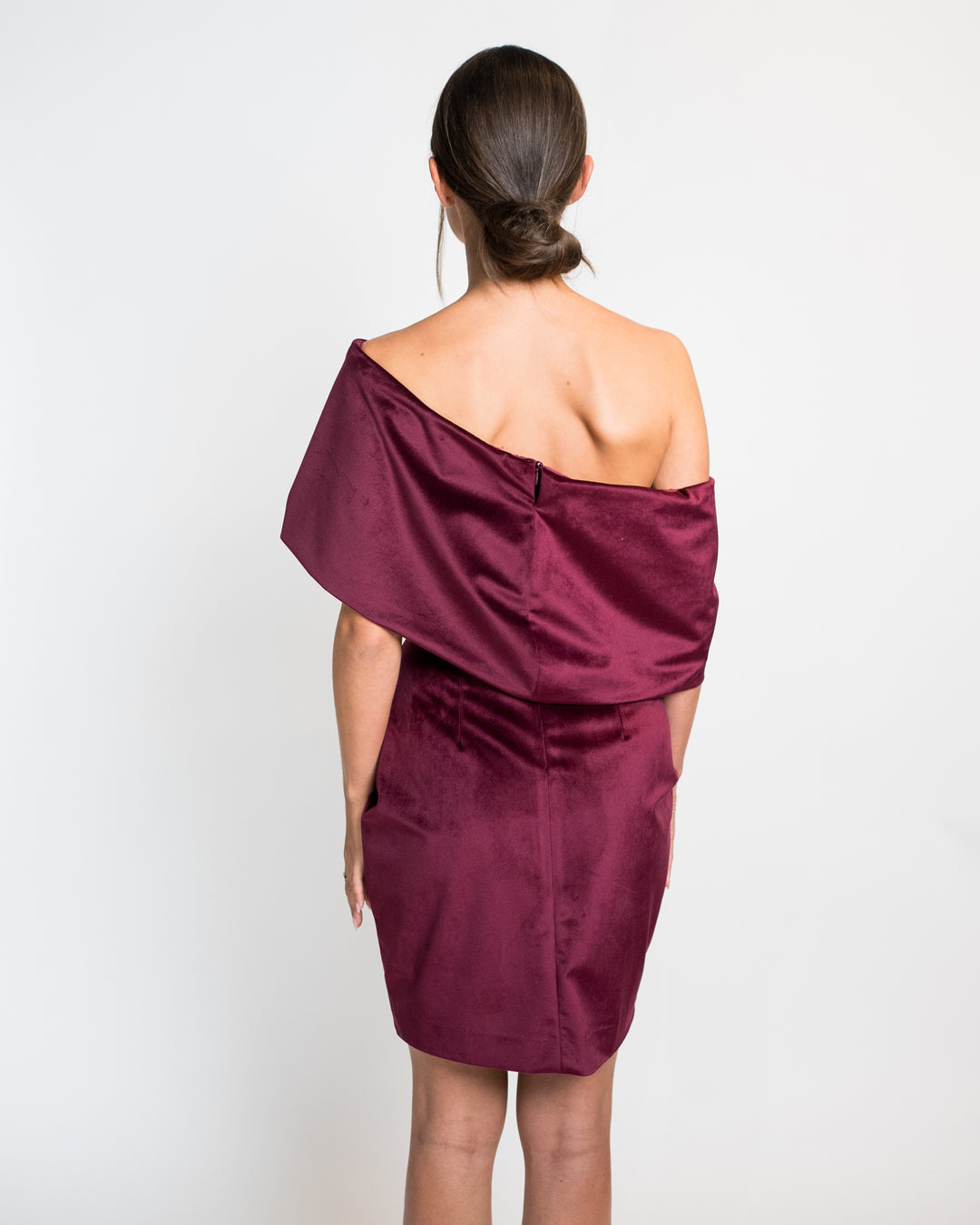 SCALA | SHORT VELVET DRESS