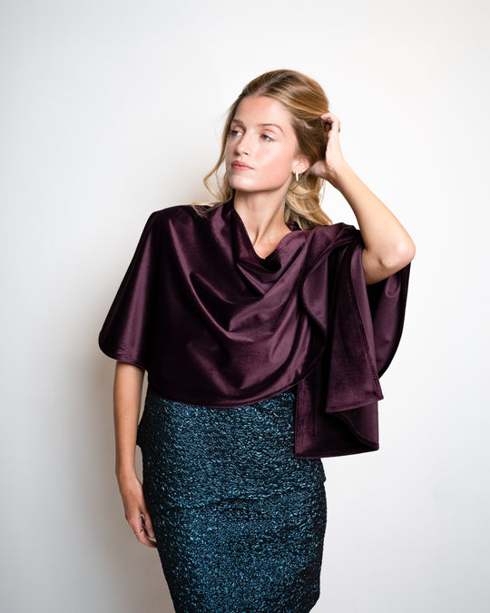 CAPE | VELVET CAPE