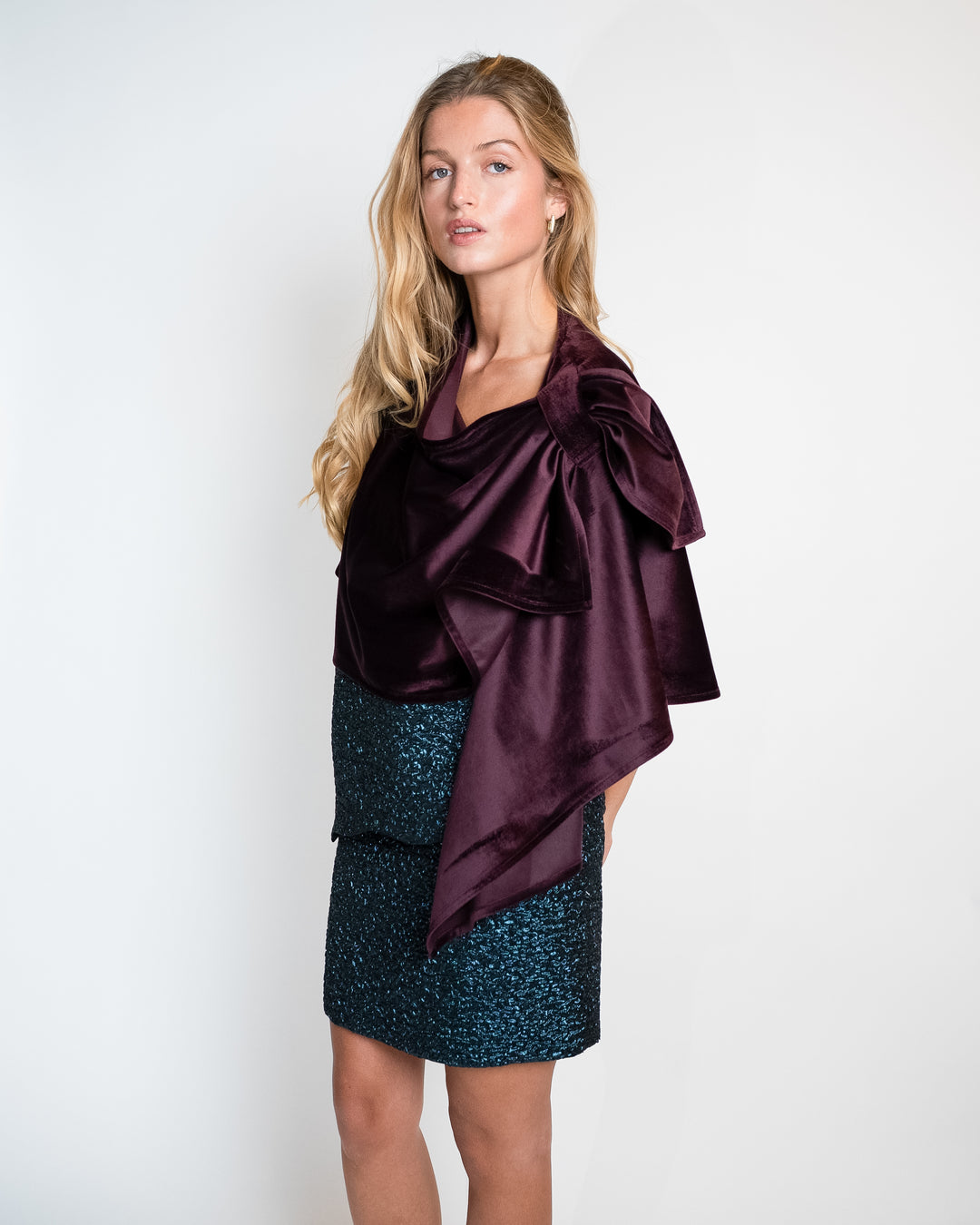 CAPE | VELVET CAPE