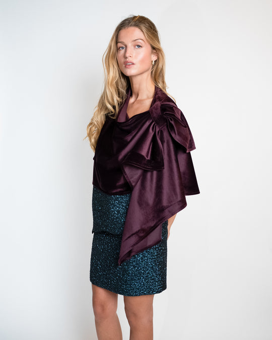 CAPE | VELVET CAPE